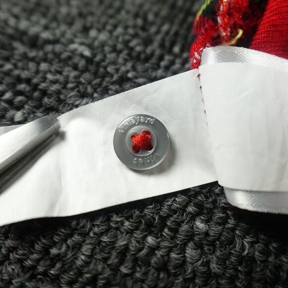 Vineyard Vines Shirt Womens 8 Red Plaid Weekend Button Down‎ Relaxed Christmas - Picture 6 of 14